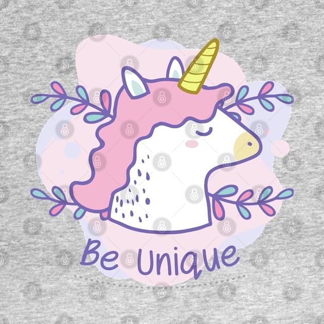 Be unique unicorn by Raturu